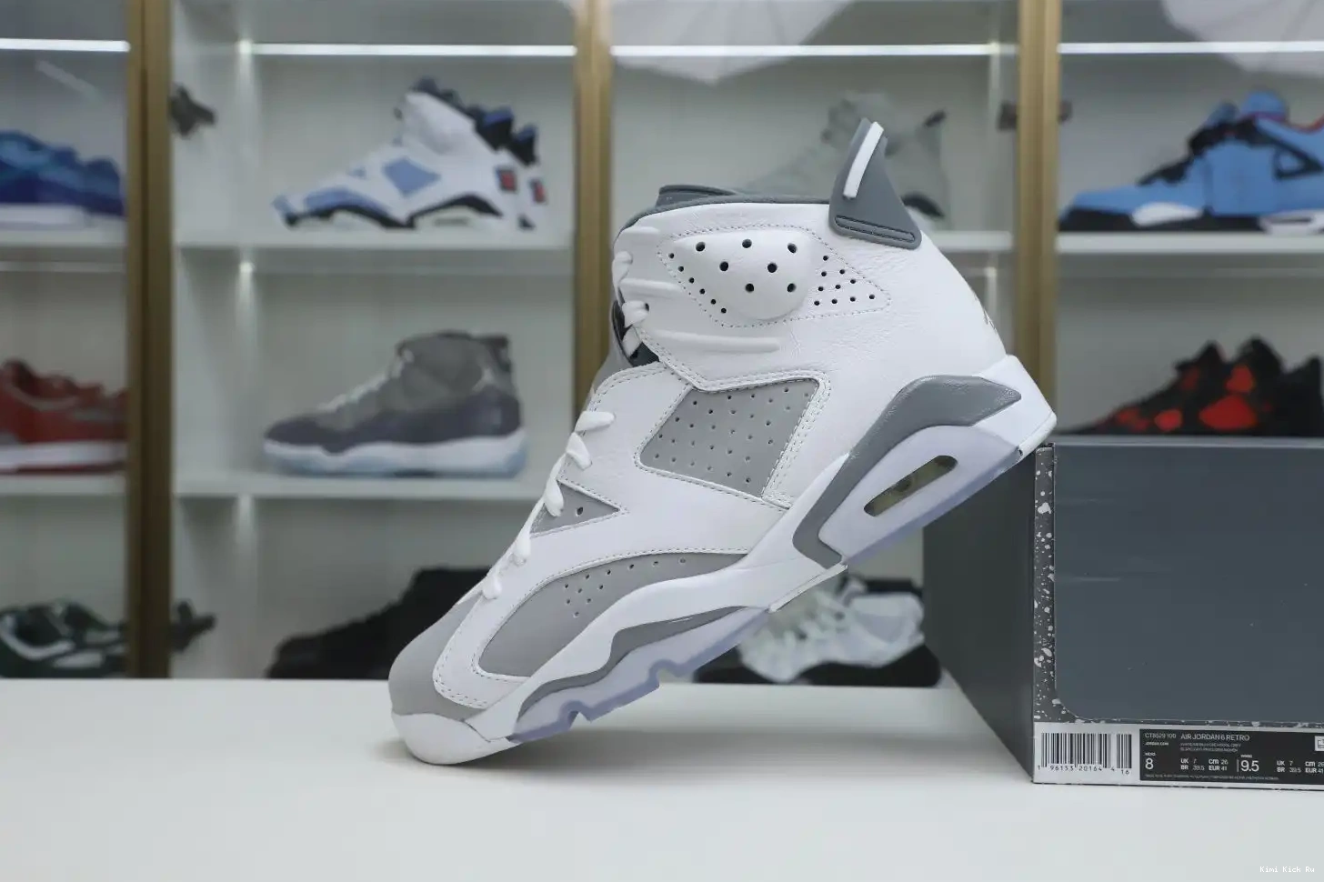 JORDAN 6 COOL GREY AIR Kimikick 0731